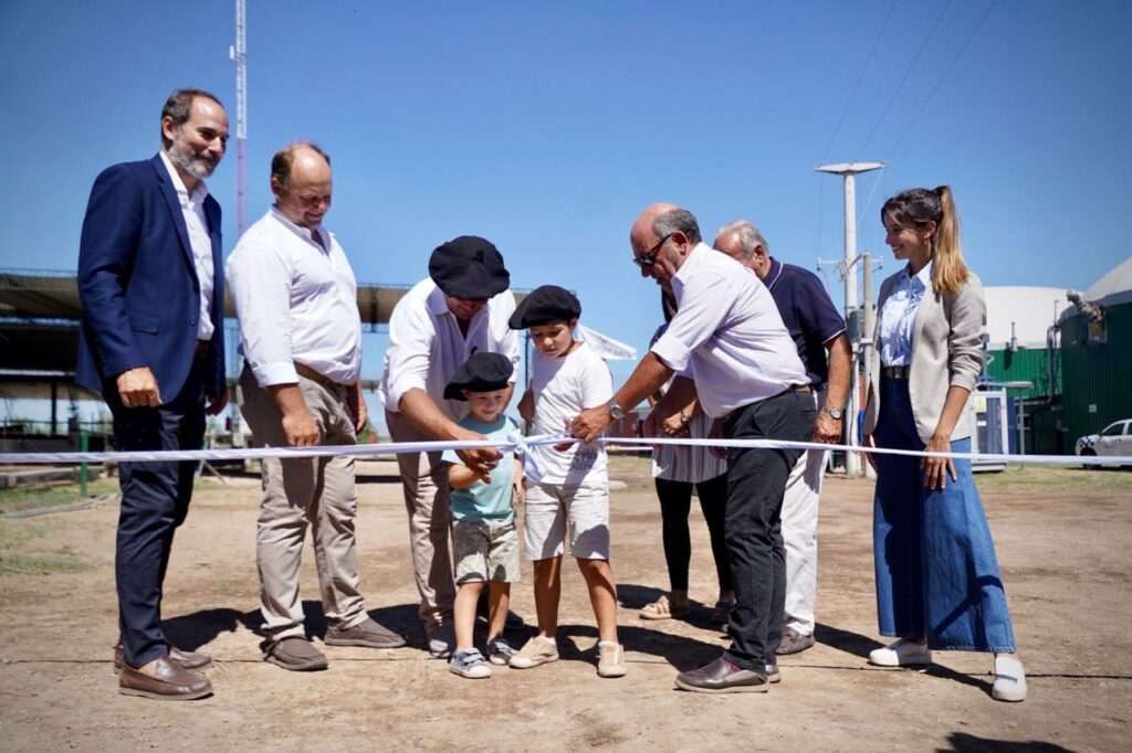 Biogas inauguración