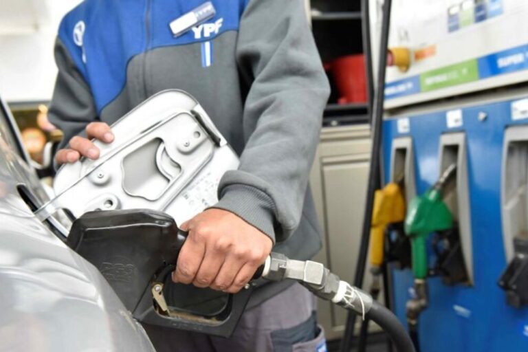 YPF, precios combustible