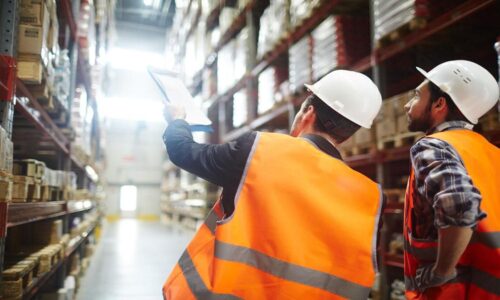 Trabajadores logísticos