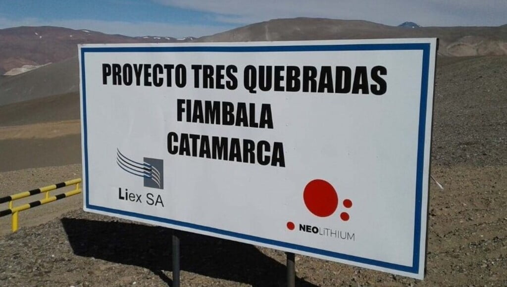 Zijin, Fiambalá Catamarca