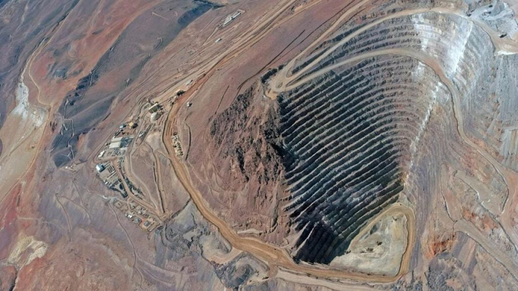 Veladero, minería
