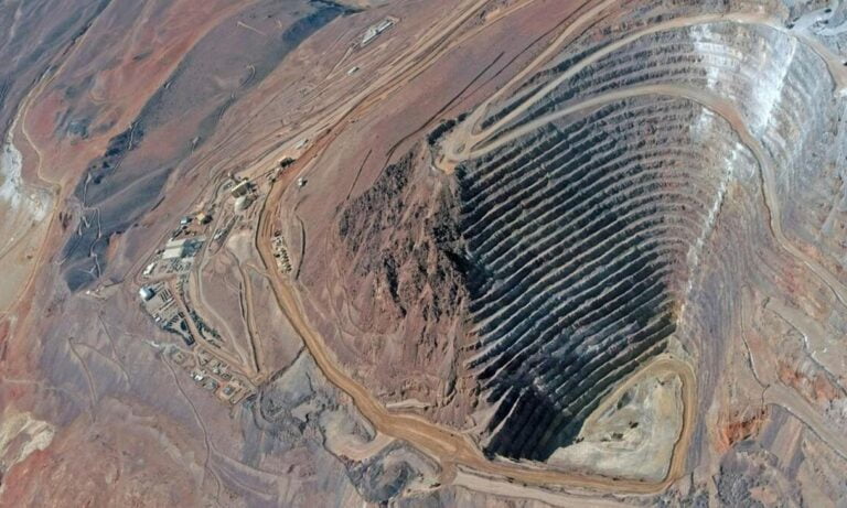 Veladero, minería