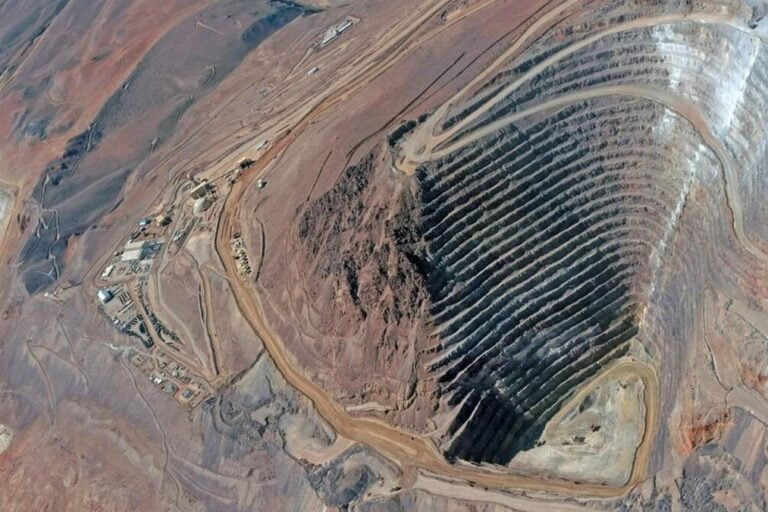 Veladero, minería