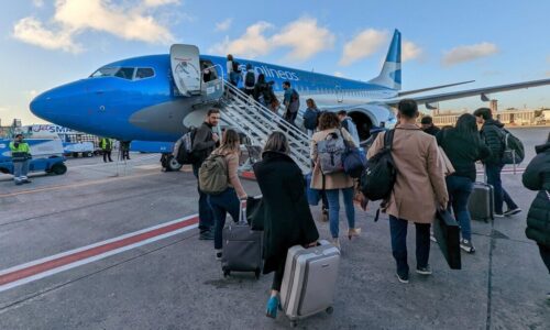 Aerolíneas Argentinas, transporte aéreo