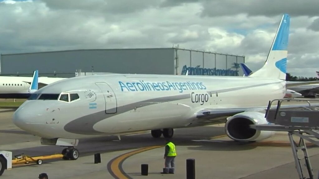Transporte de carga aéreo, avión