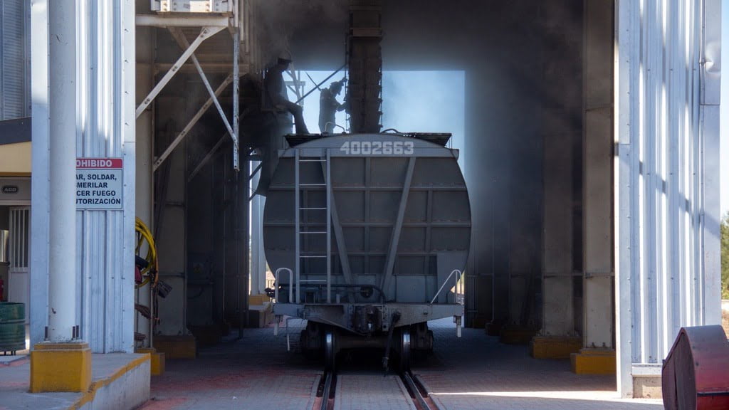 Ferrocarriles, transporte de carga