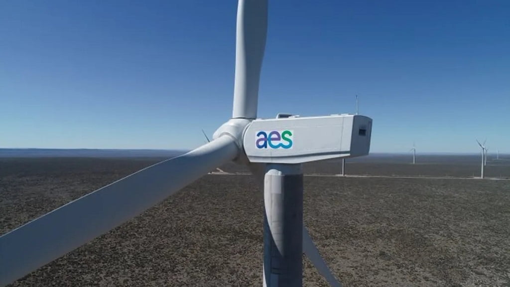 energía eólica AES