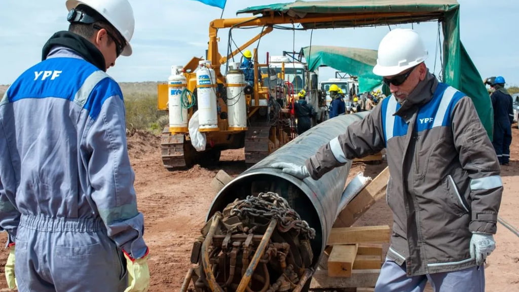 YPF, Gasoducto