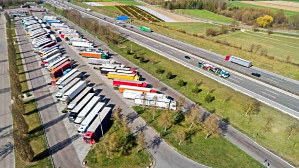 tránsito de camiones, fines de semana largos