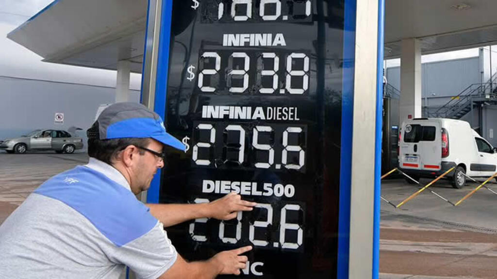 Combustibles, precios