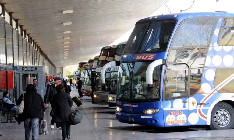 Transporte de larga distancia, buses