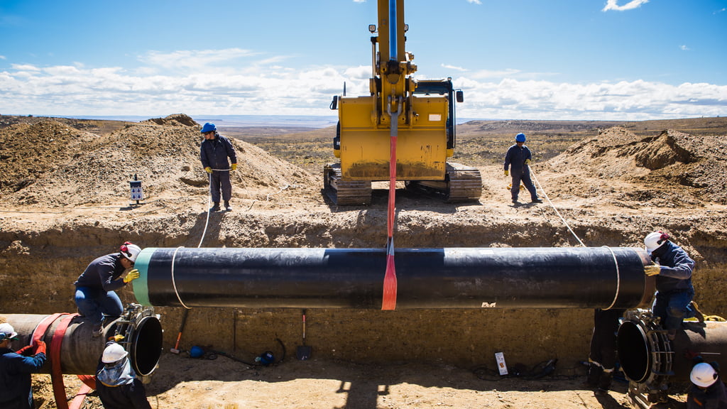 Gasoductos, petróleo y gas, YPF