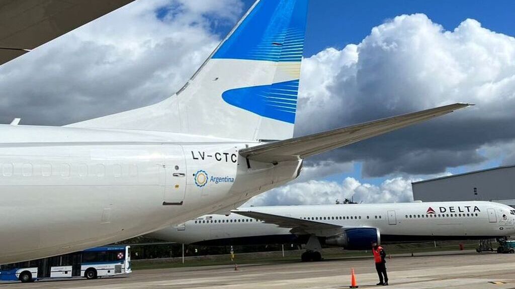 Minería, aviones, transporte aéreo
