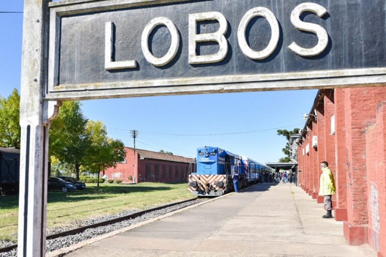 Línea Sarmiento estación Lobos