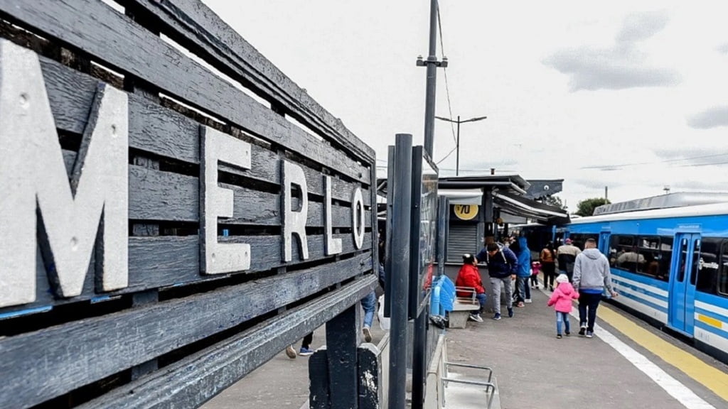 Estación Merlo de la Línea Sarmiento