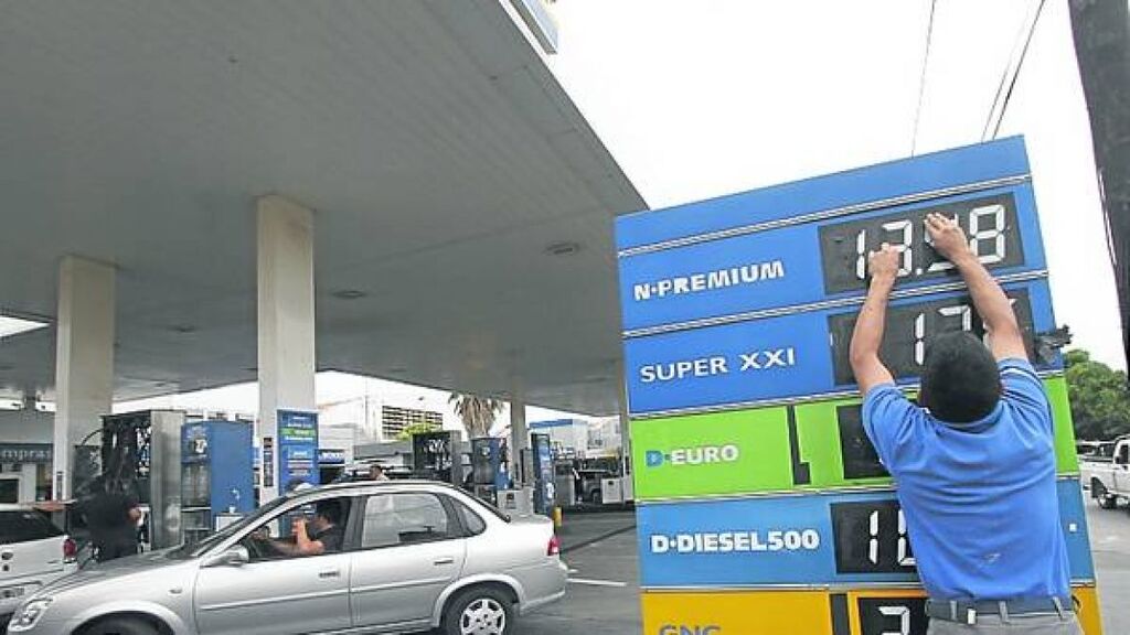 Naftas y Gasoil, Estaciones de Servicio, Ministerio de Economía