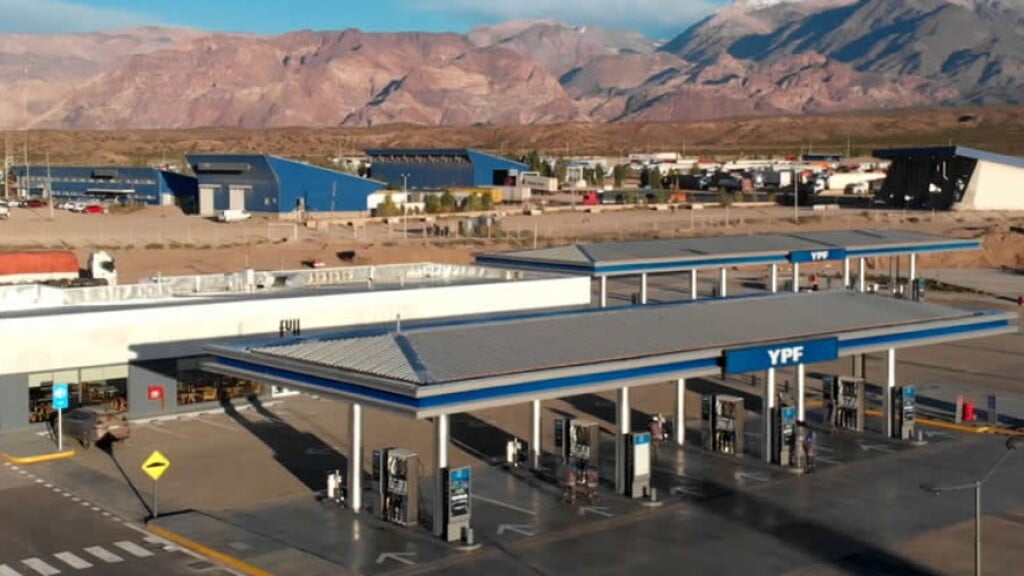 YPF, Mendoza, bocas de expendio