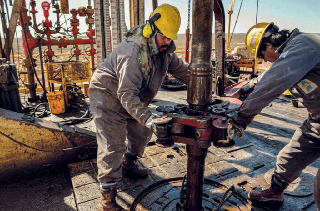Trabajadores petroleros vaca muerta
