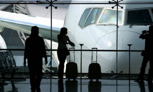 aeropuerto pasajero avion