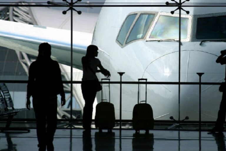 aeropuerto pasajero avion