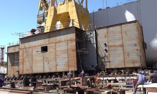 Terminales portuarias, Puerto Belgrano, Compuerta