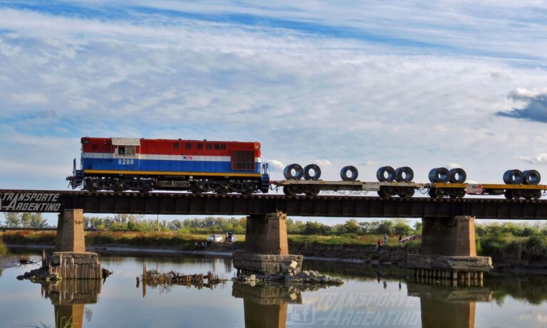 Transporte de carga, trenes