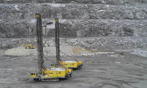 Perforadora, exploración, minería