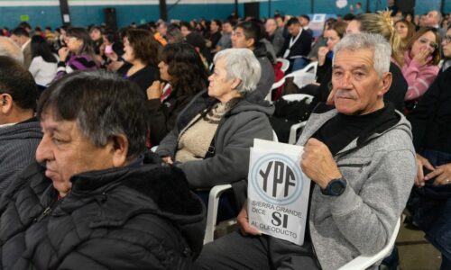 Sierra Grande, Audiencia Pública
