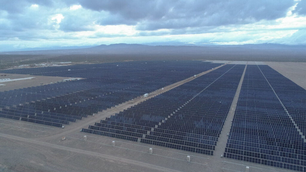 Parque solar Zonda, energía solar, San Juan