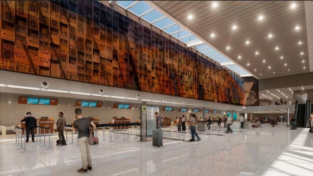 Aeropuerto de Salta. Aeropuerto Internacional Martín Miguel de Güemes. Salta.