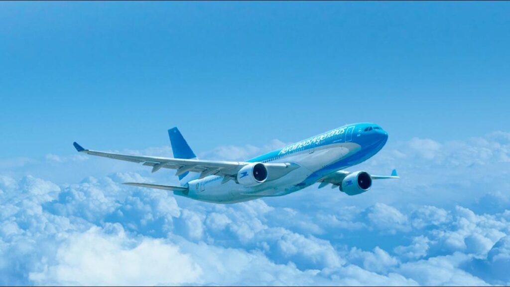 Aviones, Aerolíneas Argentinas, Vuelos