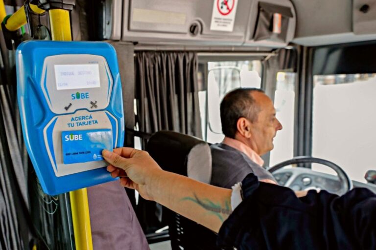 SUBE, Transporte público