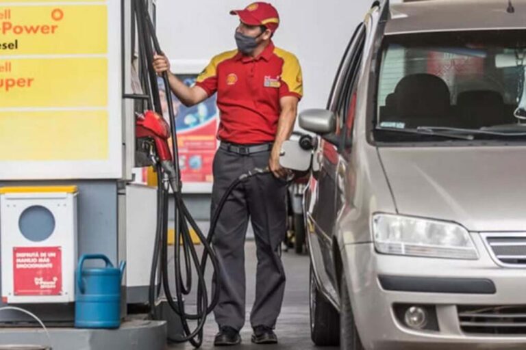 Shell, Combustible, Aumento