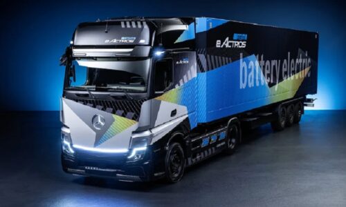 eActros camión eléctrico Mercedes Benz