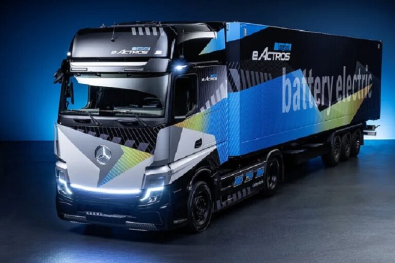 eActros camión eléctrico Mercedes Benz