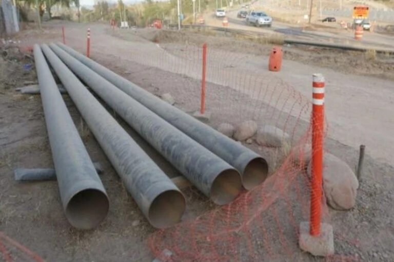 Gasoducto, Mendoza, Obras