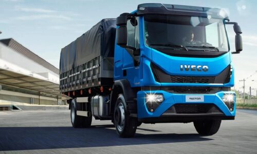 iveco camión transporte de carga