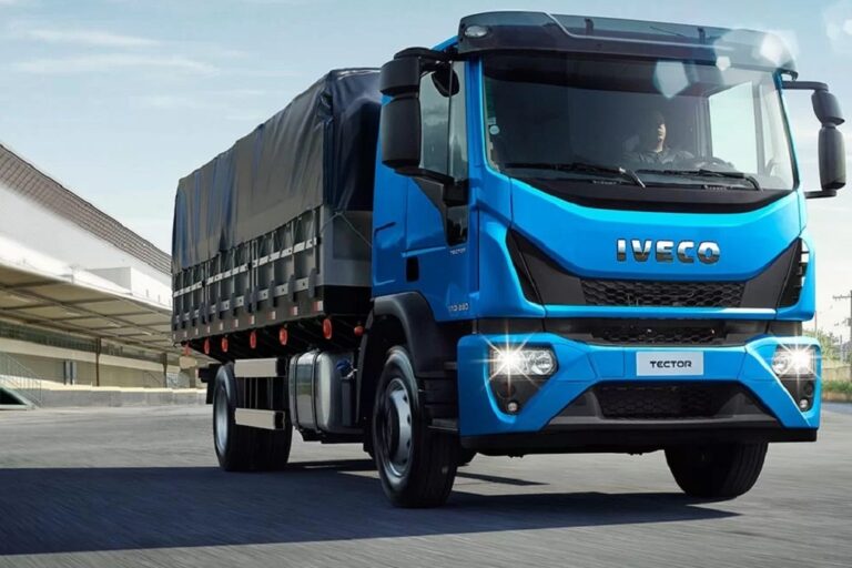 iveco camión transporte de carga