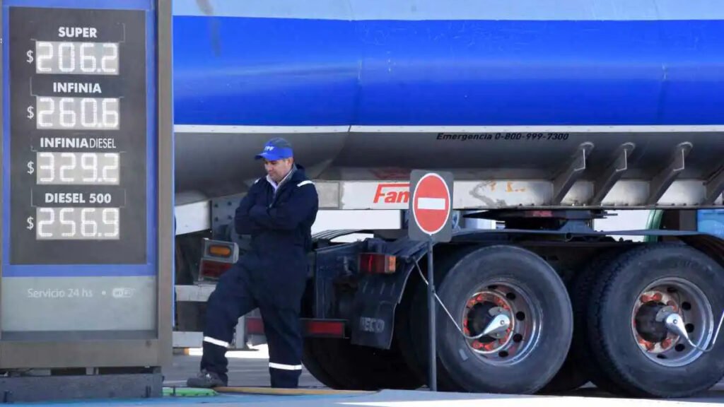 Combustibles, congelamiento de precios, estaciones de servicio