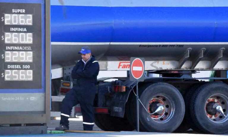 Combustibles, congelamiento de precios, estaciones de servicio