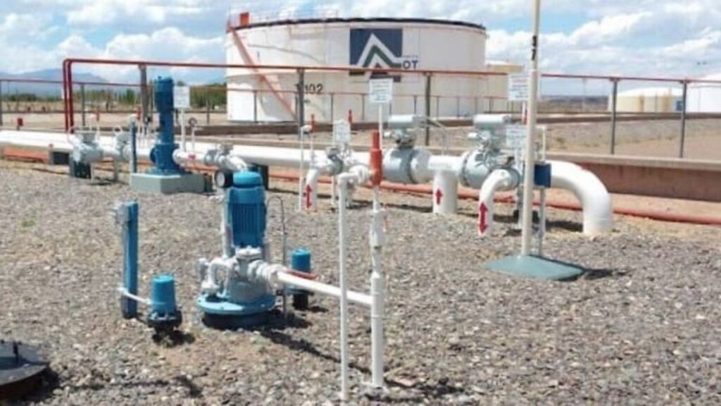 Otasa, Gasoductos, exportación