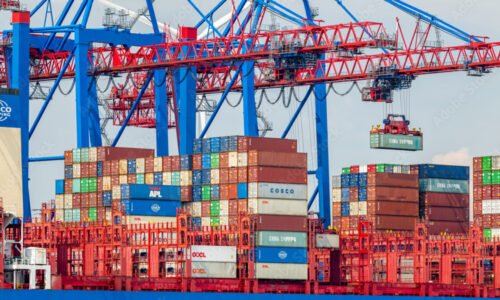 Cosco, Contenedores, logística