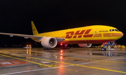 dhl transporte de carga aéreo