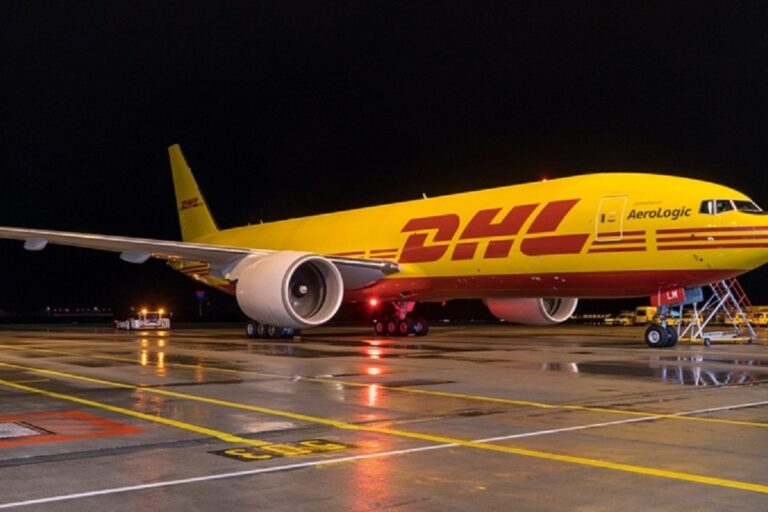 dhl transporte de carga aéreo