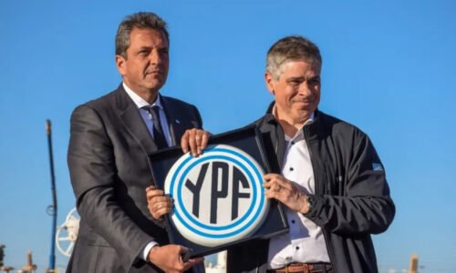 Sergio Massa, YPF, Vaca Muerta
