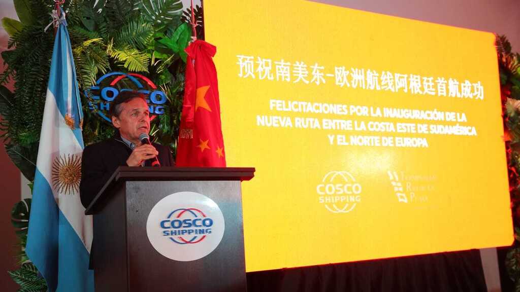 Ministro de transporte, Diego Giuliano, Puerto Buenos Aires.