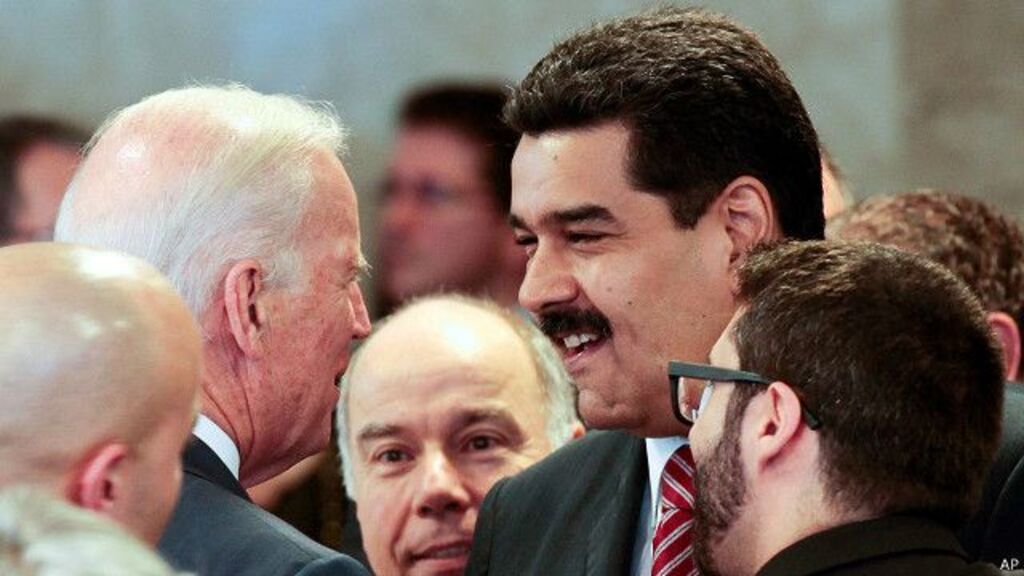 Nicolás Maduro, Joe Biden, Sanciones