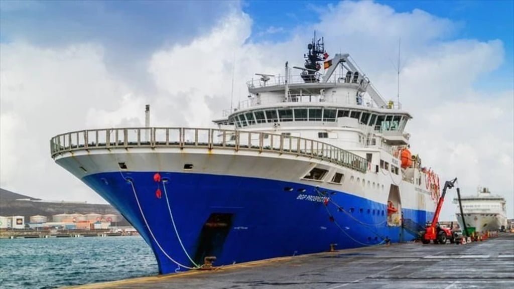 Exploración offshore, buque BGP Prospector