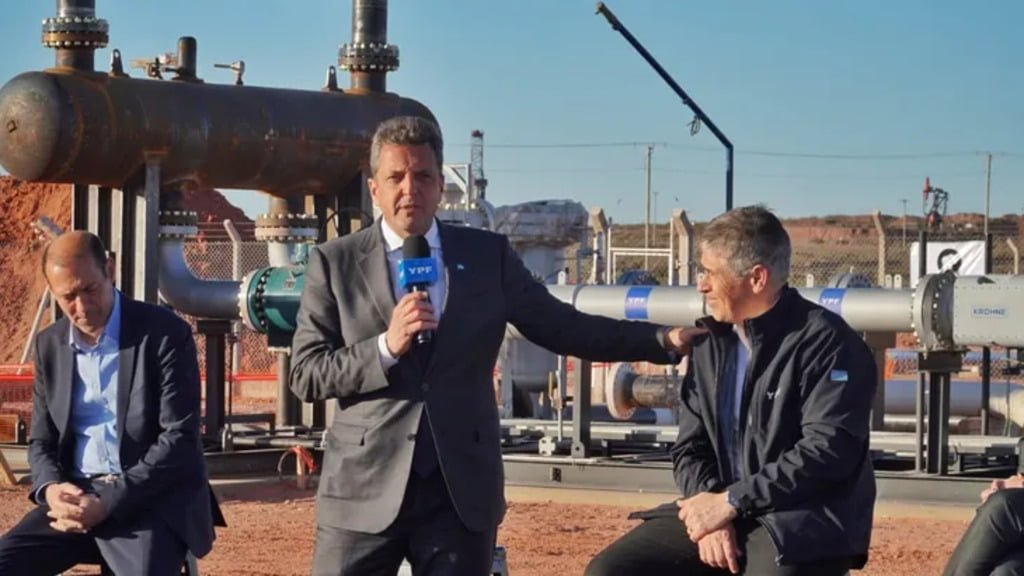 Sergio Massa, Dólar Vaca Muerta, YPF