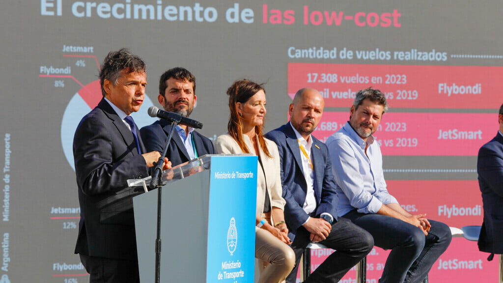 Diego Giuliano, Aviones, Transporte aerocomercial
